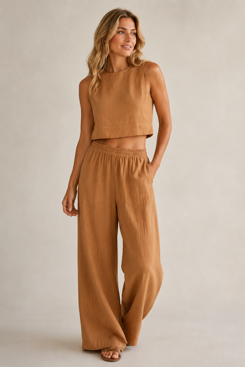 FRESH LABEL | Maya - Katoenen Tweedelige Zomerset