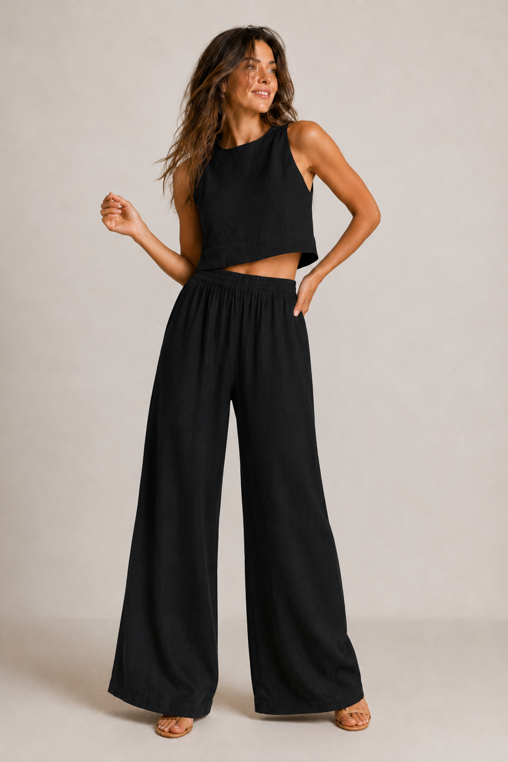 FRESH LABEL | Maya - Katoenen Tweedelige Zomerset