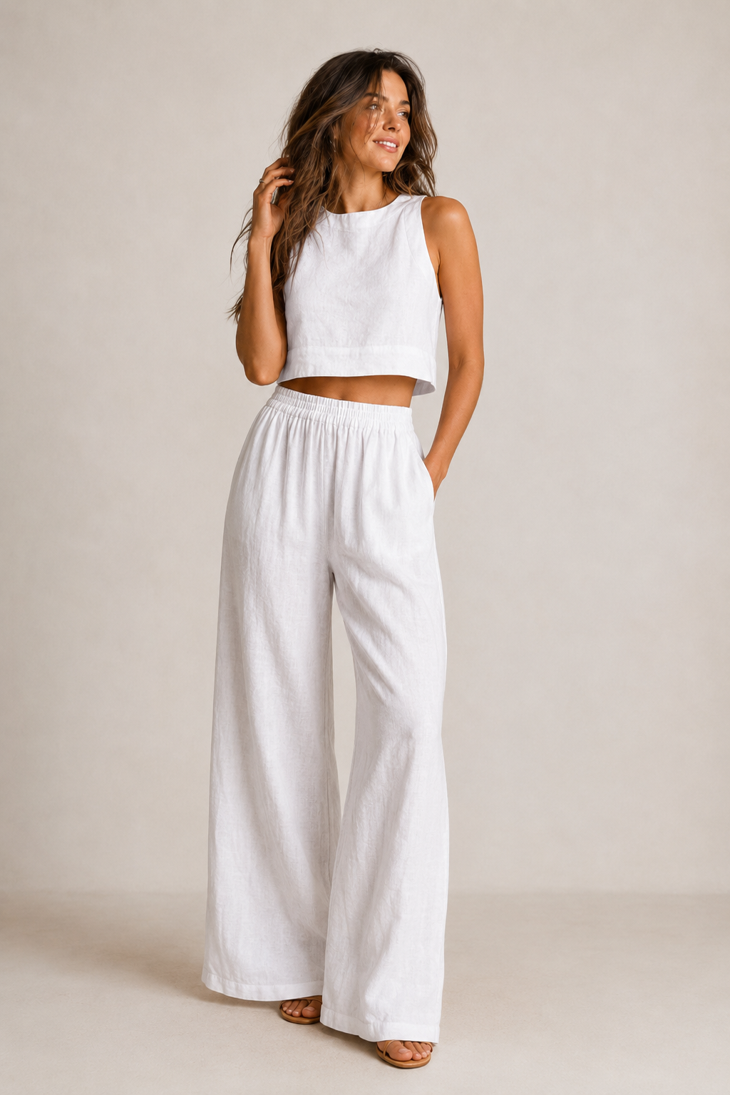 FRESH LABEL | Maya - Katoenen Tweedelige Zomerset