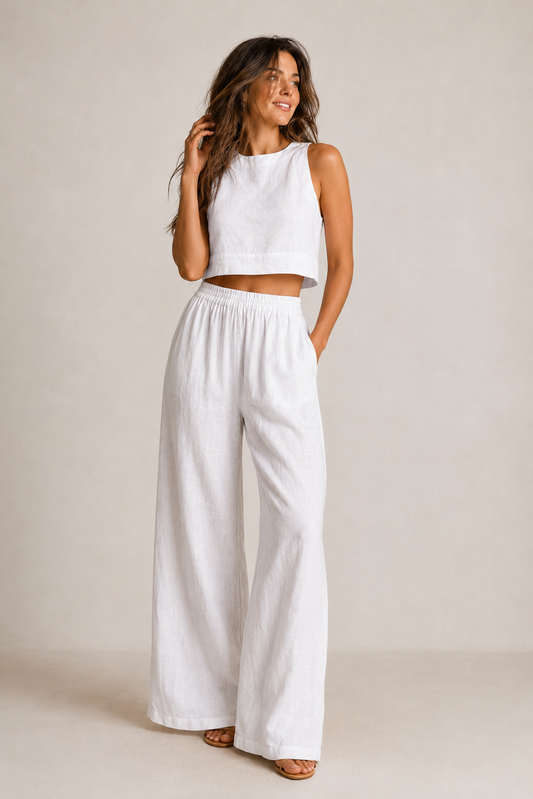 FRESH LABEL | Maya - Katoenen Tweedelige Zomerset