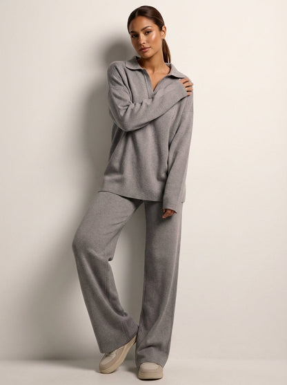 Luxe cashmere lounge set dames – Clairmont
